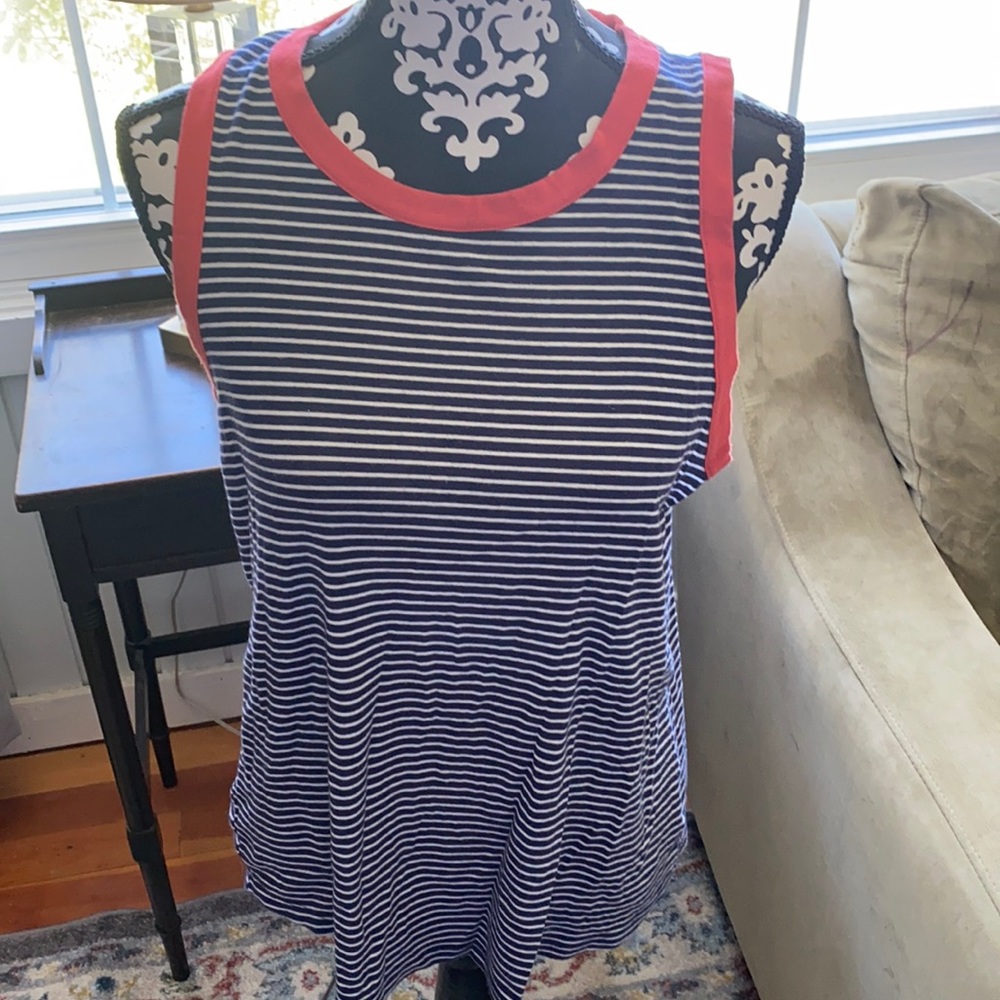 XL striped old navy tank